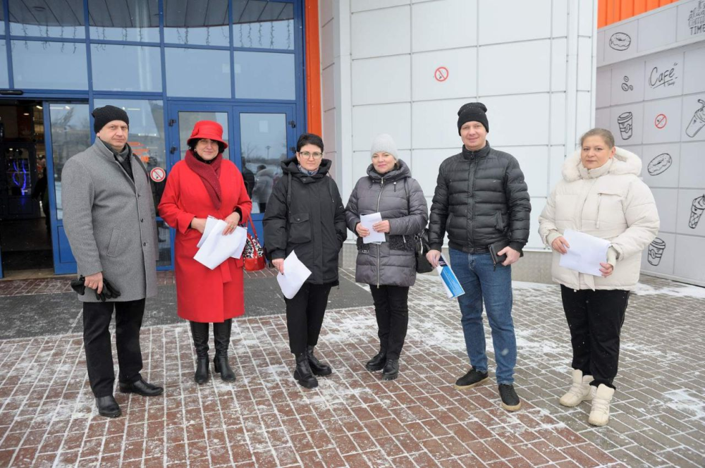 Пикет в поддержку кандидата в депутаты