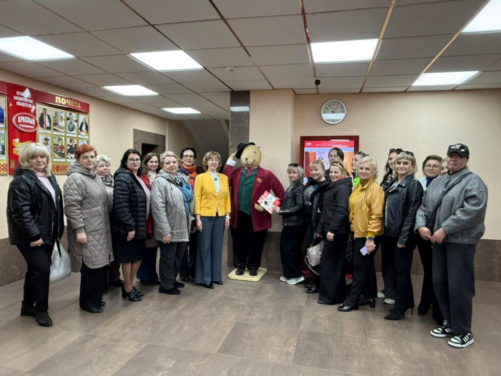 Сладкий визит активисток БСЖ на Красный пищевик!