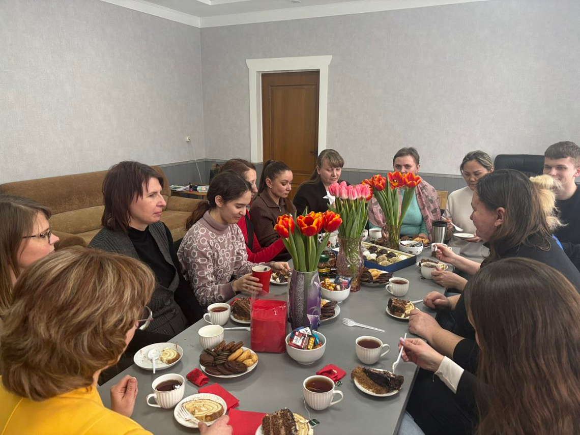 В преддверии праздника 8 Марта в филиале «Воротынь»