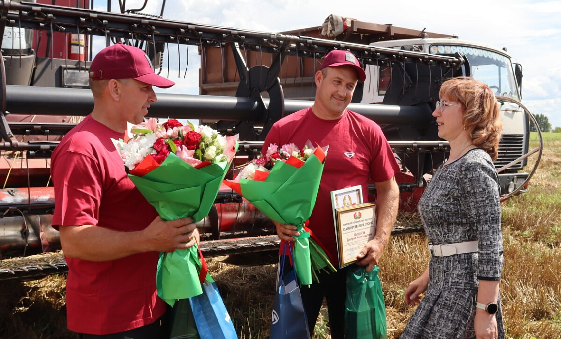 В Воротынь чествовали передовиков уборочной кампании