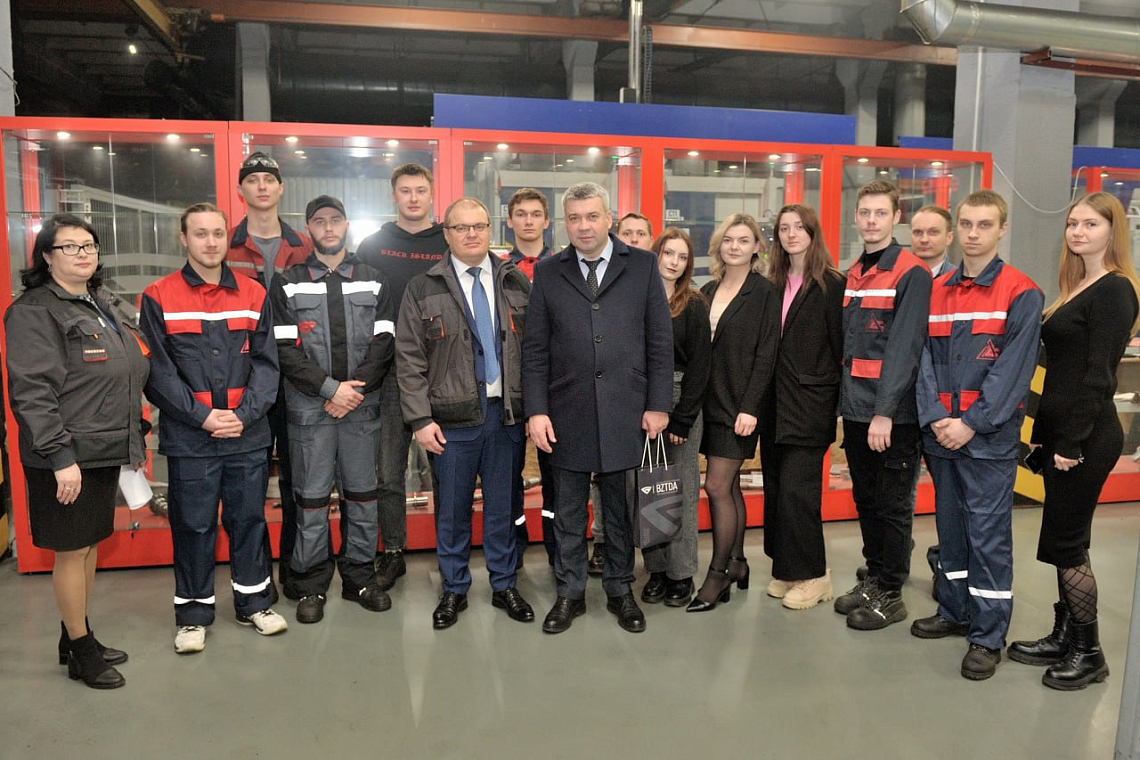 Встреча молодых специалистов с председателем Бобруйского городского исполнительного комитета И.Н. Киселем